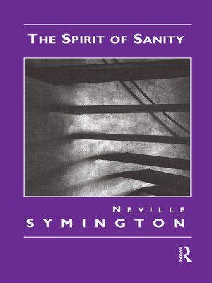 cover image of The Spirit of Sanity